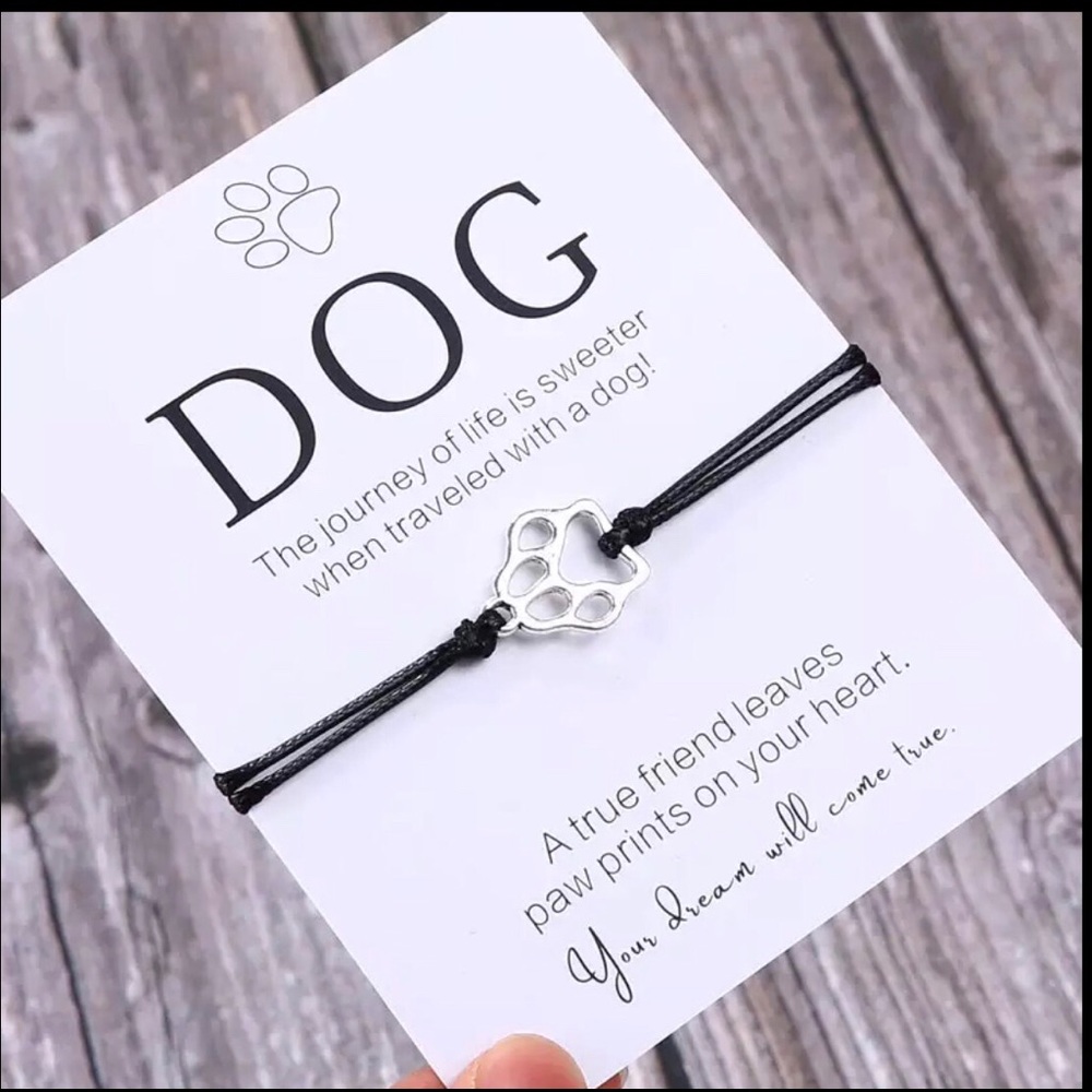 The journey of life is sweeter with a DOG bracelet.